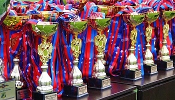 Награждение призеров Первенства сезона-2022. 2, 3, 4, 5 лиги.