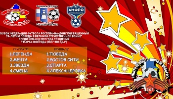 5-й однодневный турнир Федерации футбола Ростова-на-Дону!