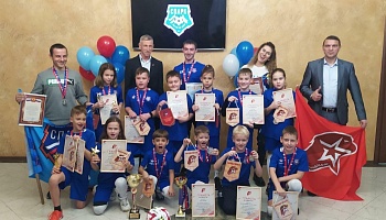 Награждение призеров Первенства г. Ростова-на-Дону среди ДЮСШ (1, 2 и 3 лиги).