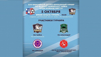 25 юбилейный турнир памяти И.П. Чайки!