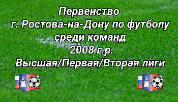 Состав участников Первенства г. Ростова-на-Дону по футболу среди команд 2008 г.р.